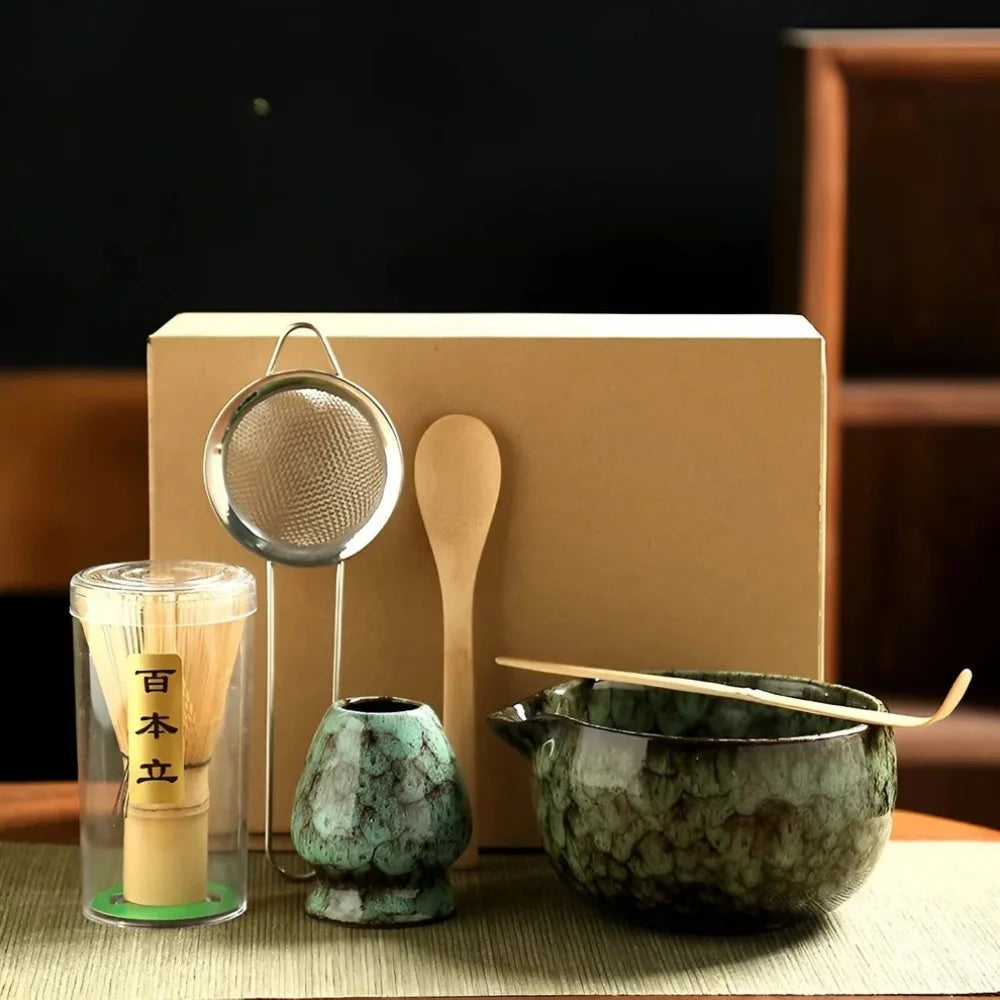 TeaHaven – 6-Częściowy Tradycyjny Zestaw do Matchy