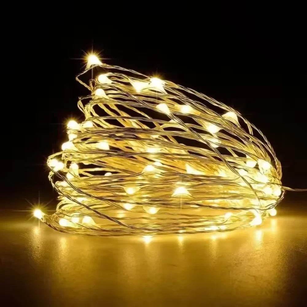 Solara – Solarne Lampki na Drucie Miedzianym (Zestaw 3)
