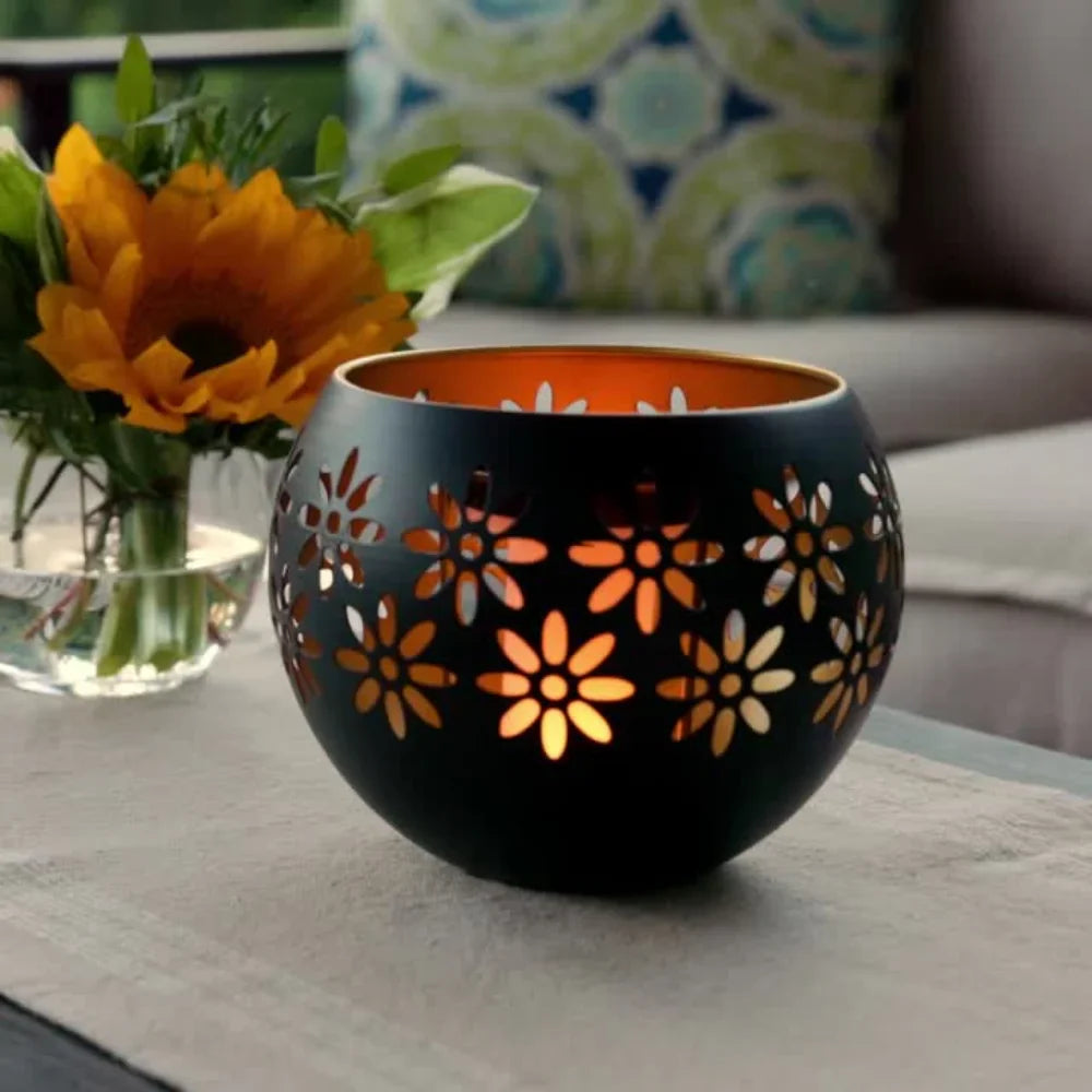 BloomGlow – solarna wodoodporna lampa stołowa w kształcie świecy 2