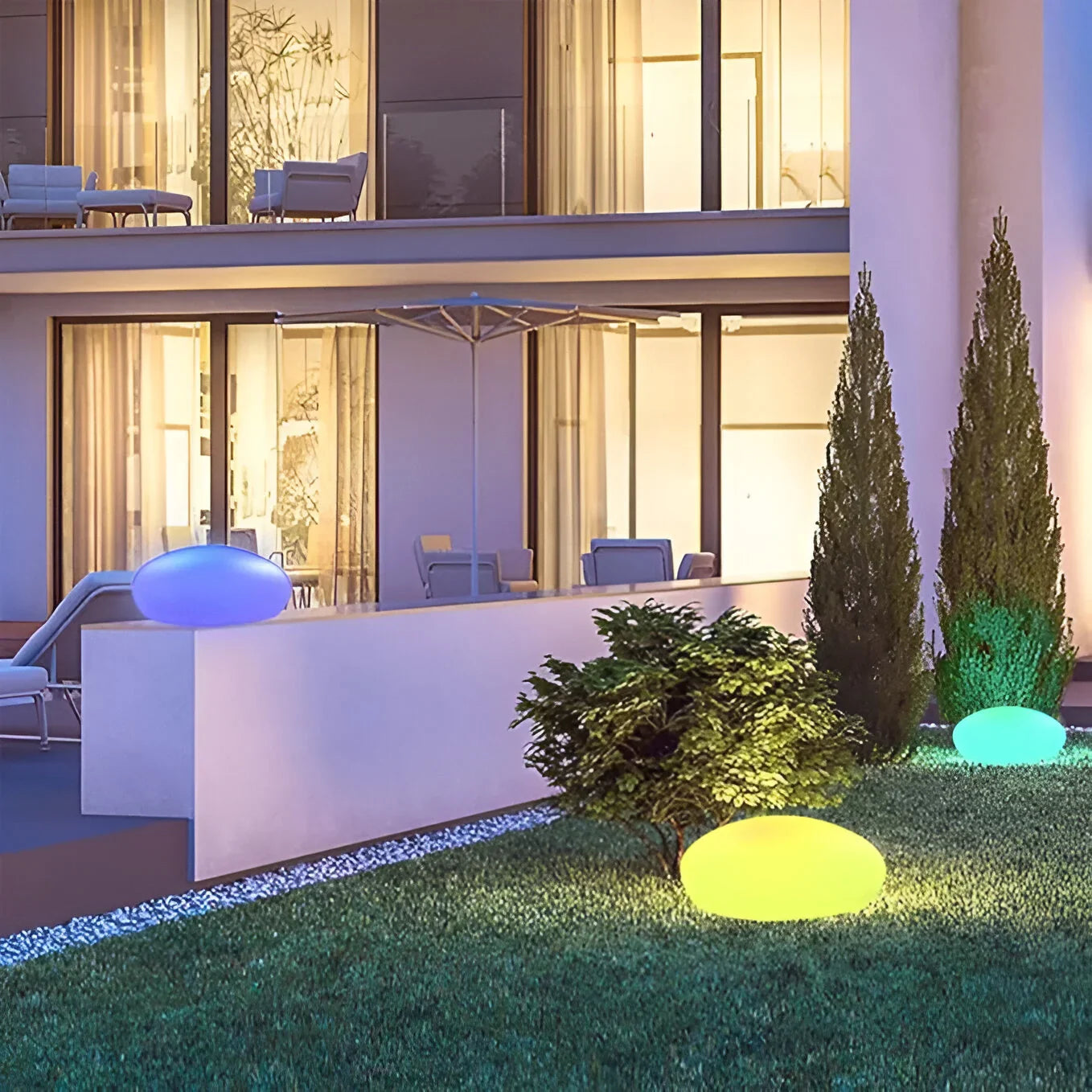 GlowStone – Lampa ogrodowa z kostki brukowej 4