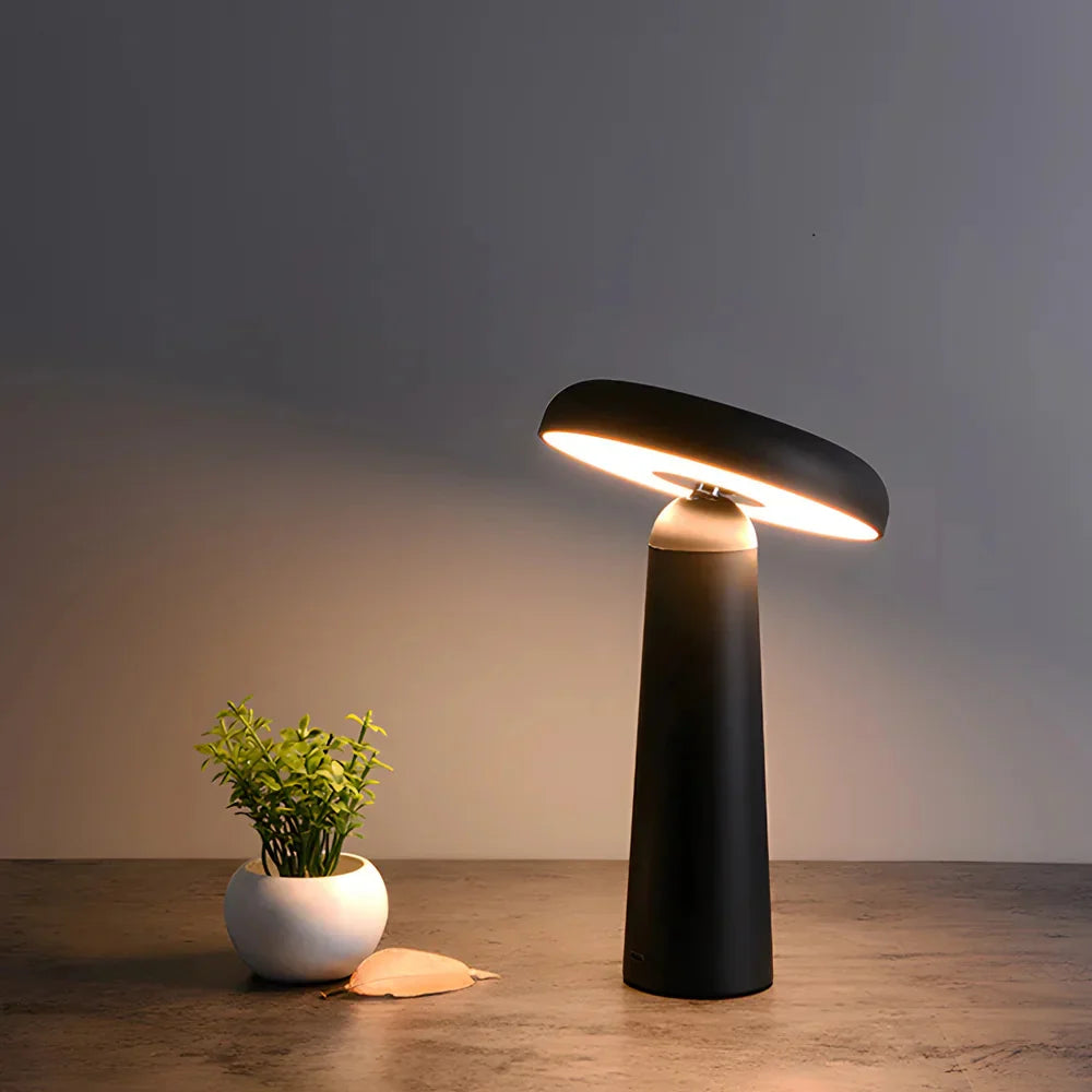 GlowTilt – Akumulatorowa lampa stołowa w kształcie grzyba 2