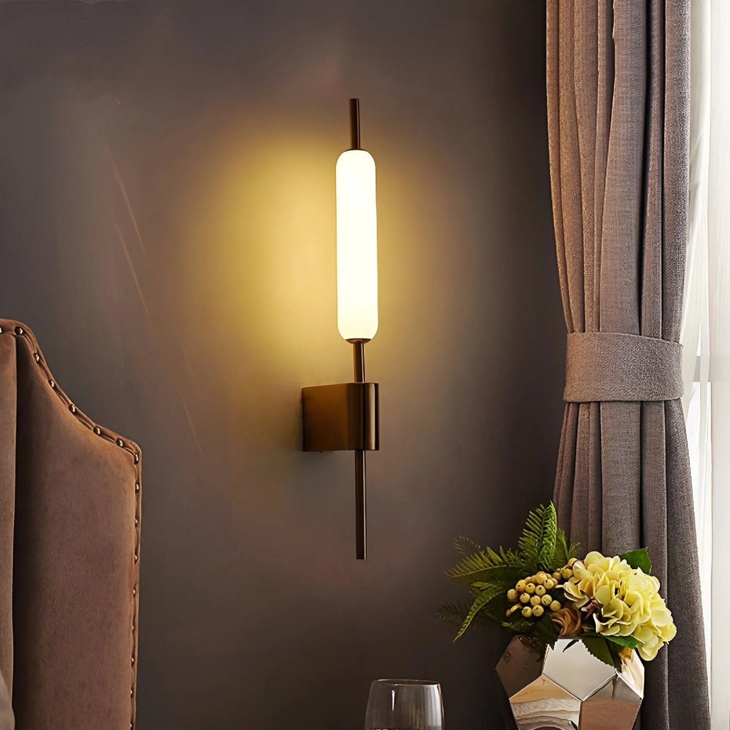 HelenaGlow – Złota lampa ścienna LED 2