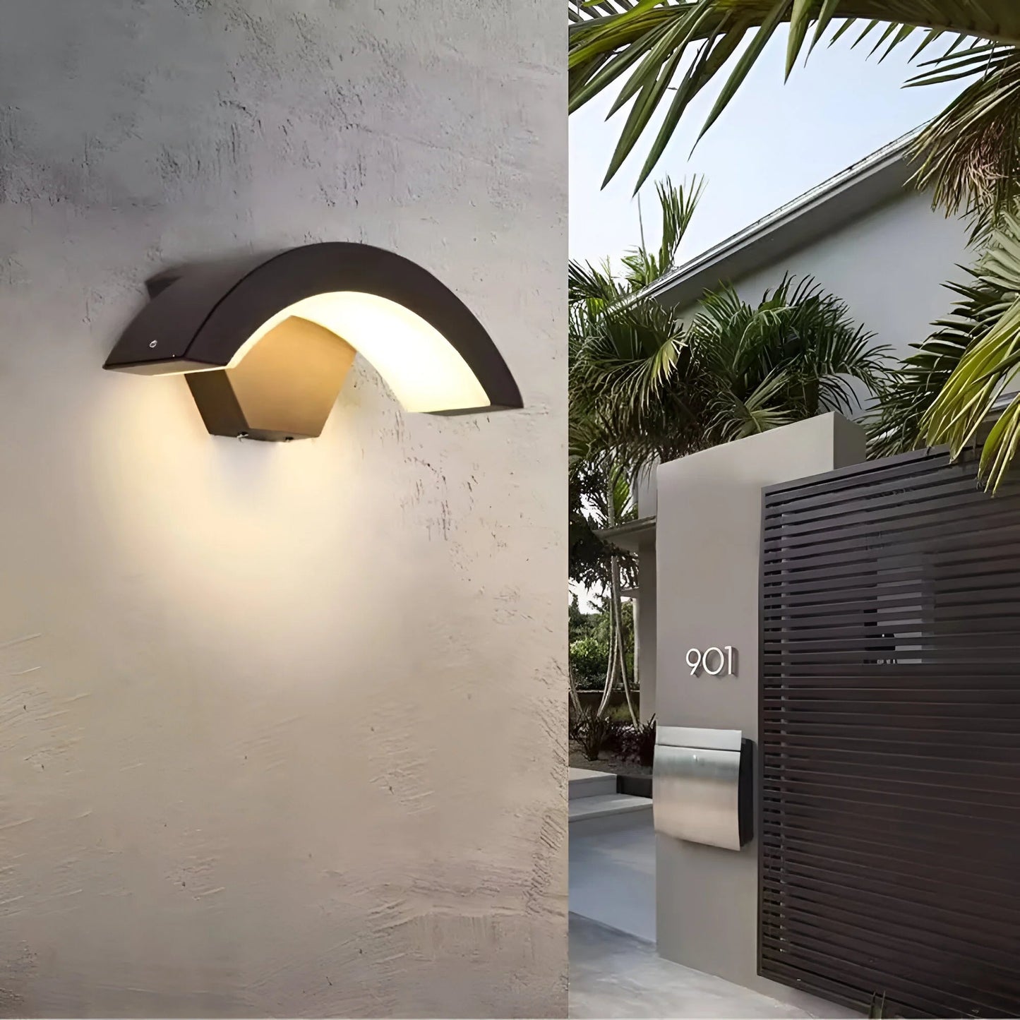 LumiGuard – zewnętrzna lampa ścienna z czujnikiem ruchu 1