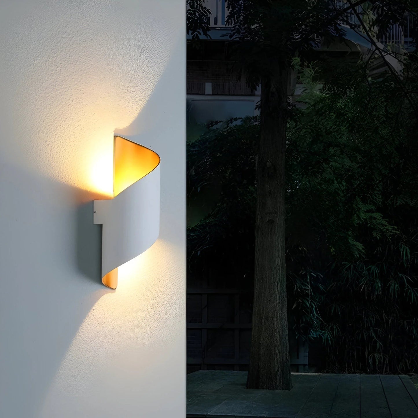 LumiTwist – Nowoczesna, skręcona lampa ścienna LED 7