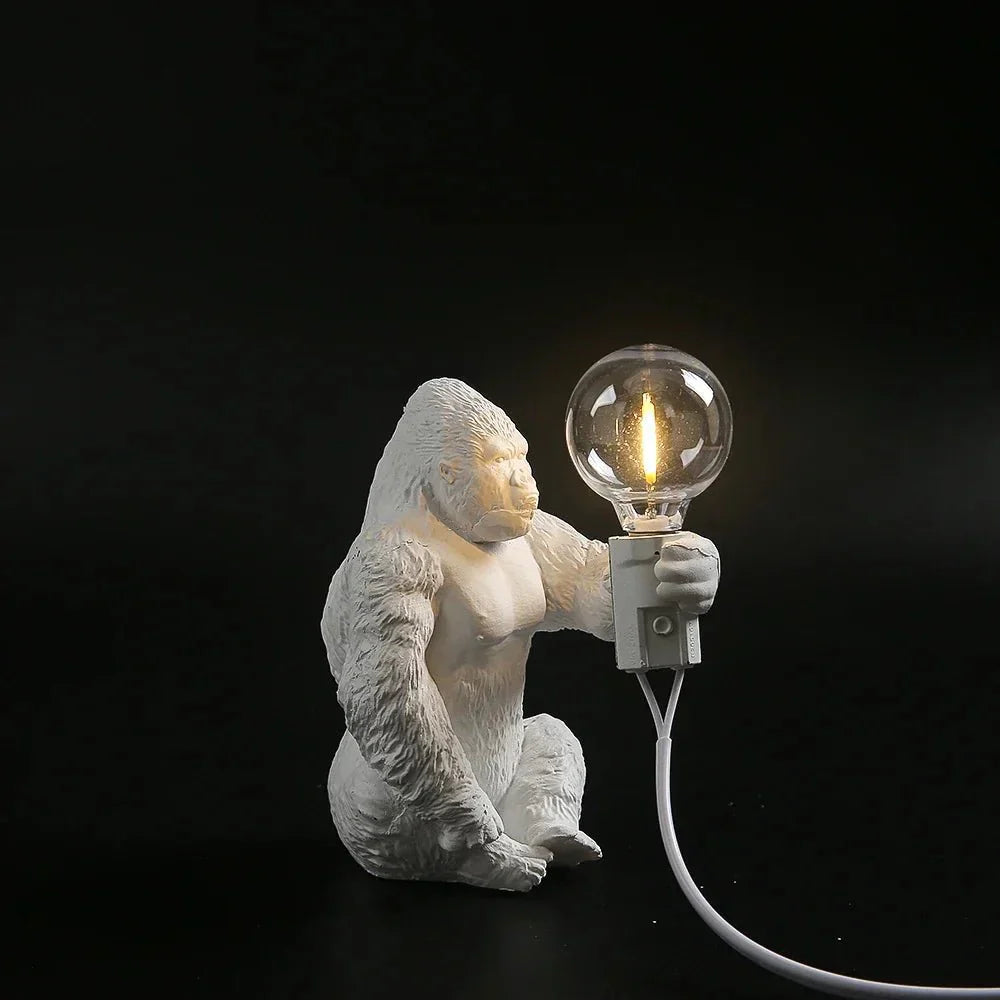 LumoGorilla – Lampa nocna z żywicy 2