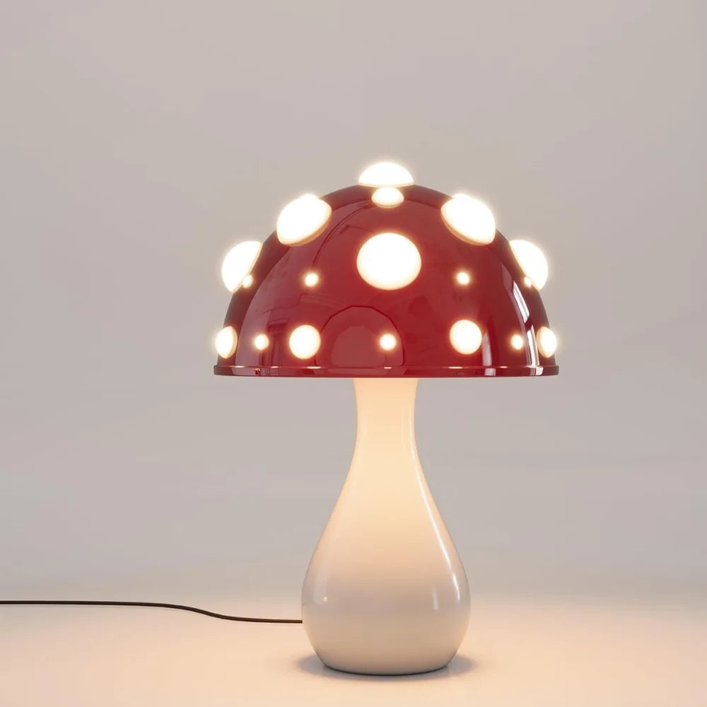 MushGlow – Ciepła, nastrojowa lampa stołowa w kształcie grzyba 1