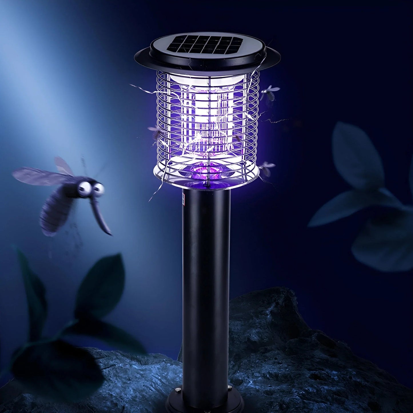 ZapGuard – Solarna lampa ogrodowa na komary 1