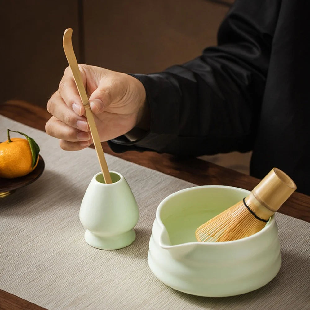 ZenBrew – Ceramiczny Zestaw do Herbaty Matcha