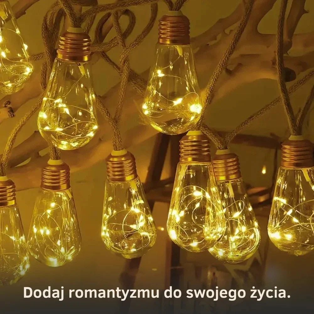Solflare – Solarne Świetliste Lampki na Sznurze