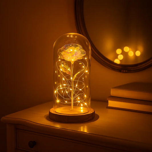 Elysira – Zaczarowana Lampa z Różą Galaktyczną