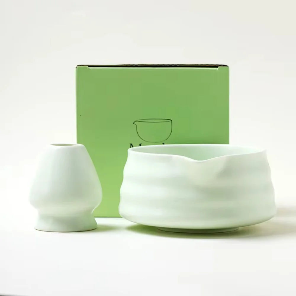 ZenBrew – Ceramiczny Zestaw do Herbaty Matcha