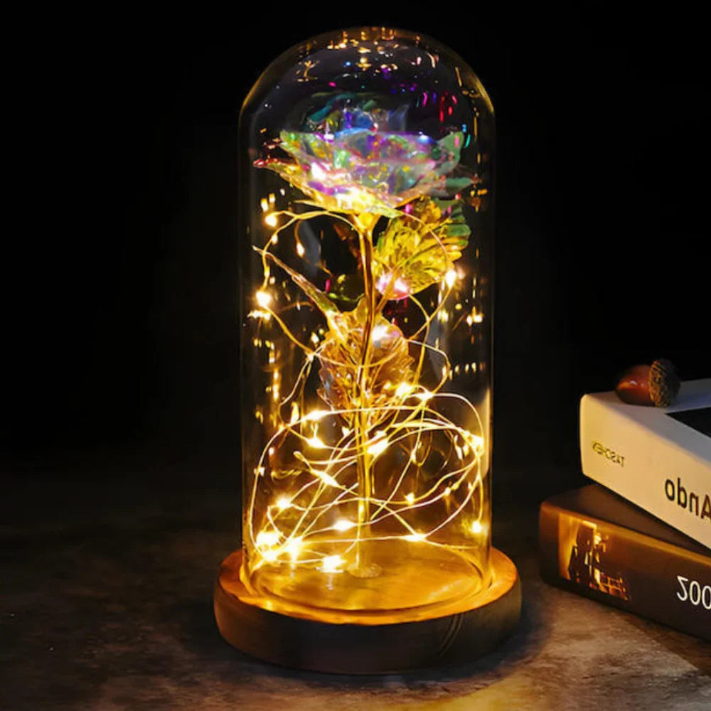 Elysira – Zaczarowana Lampa z Różą Galaktyczną