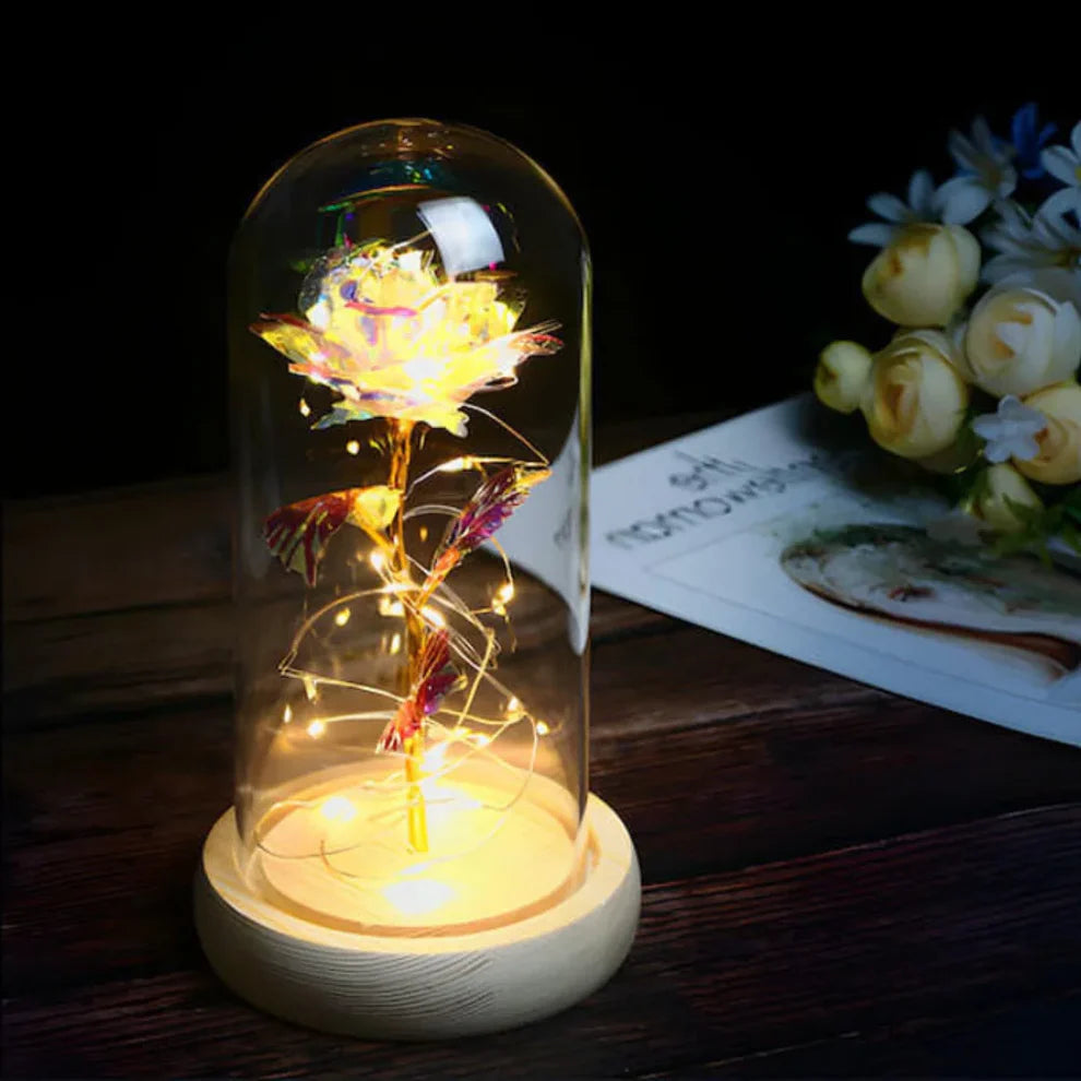Elysira – Zaczarowana Lampa z Różą Galaktyczną