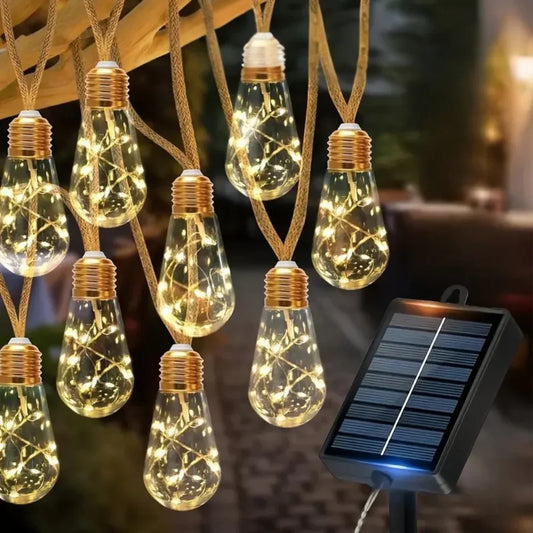 Solflare – Solarne Świetliste Lampki na Sznurze