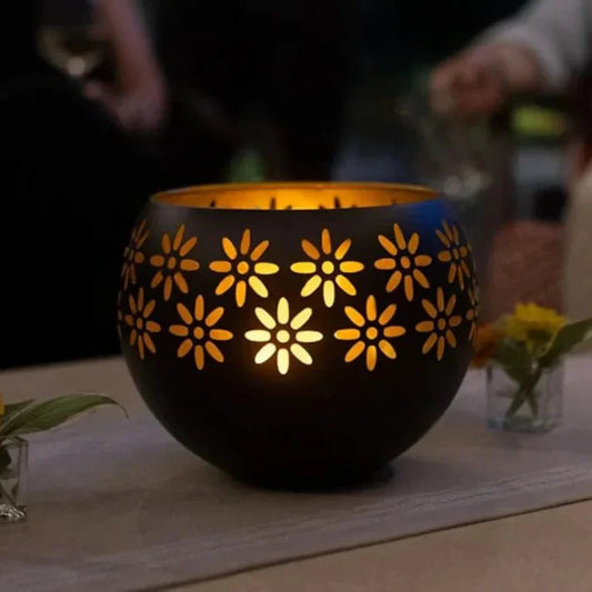BloomGlow – solarna wodoodporna lampa stołowa w kształcie świecy 0