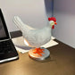 CluckGlow – Lampa stołowa z żywicy w kształcie jajka kurzego zasilana przez USB 2