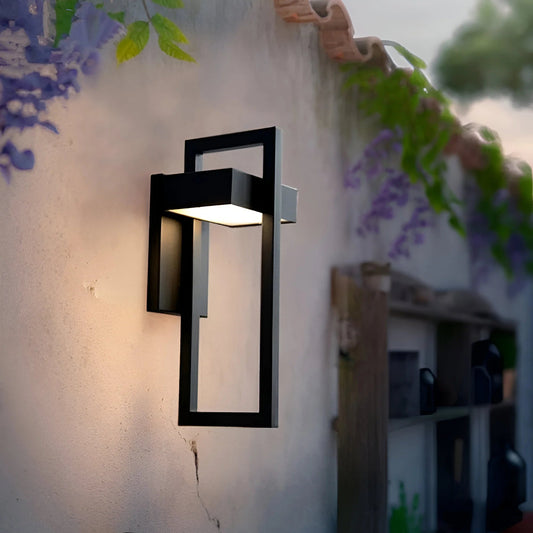 GlowCraft – Odporna na warunki atmosferyczne zewnętrzna lampa ścienna 0