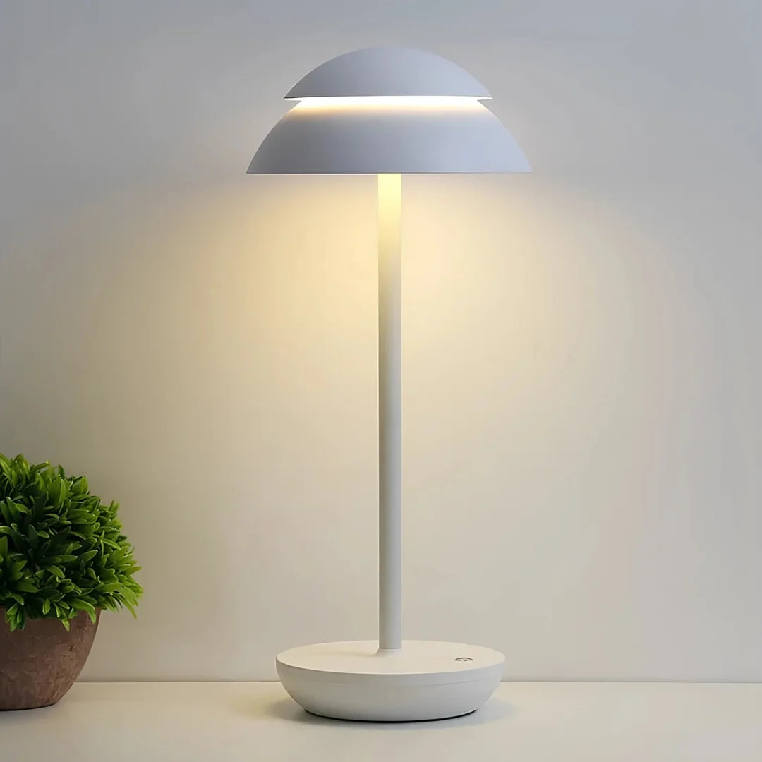 GlowPort – bezprzewodowa lampa stołowa LED w kształcie grzybka 2