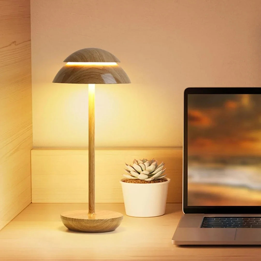 GlowPort – bezprzewodowa lampa stołowa LED w kształcie grzybka 3