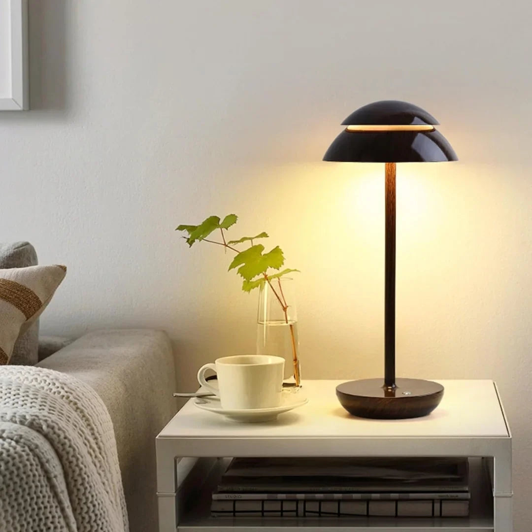 GlowPort – bezprzewodowa lampa stołowa LED w kształcie grzybka 4