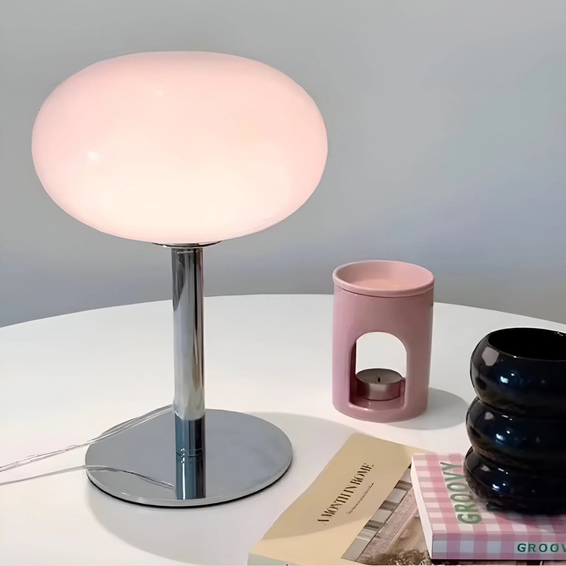 LolliGlow – Lampa stołowa ze szkła retro 5