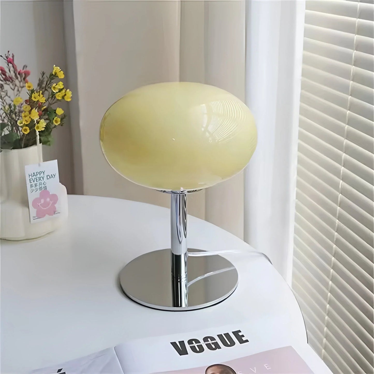 LolliGlow – Lampa stołowa ze szkła retro 6