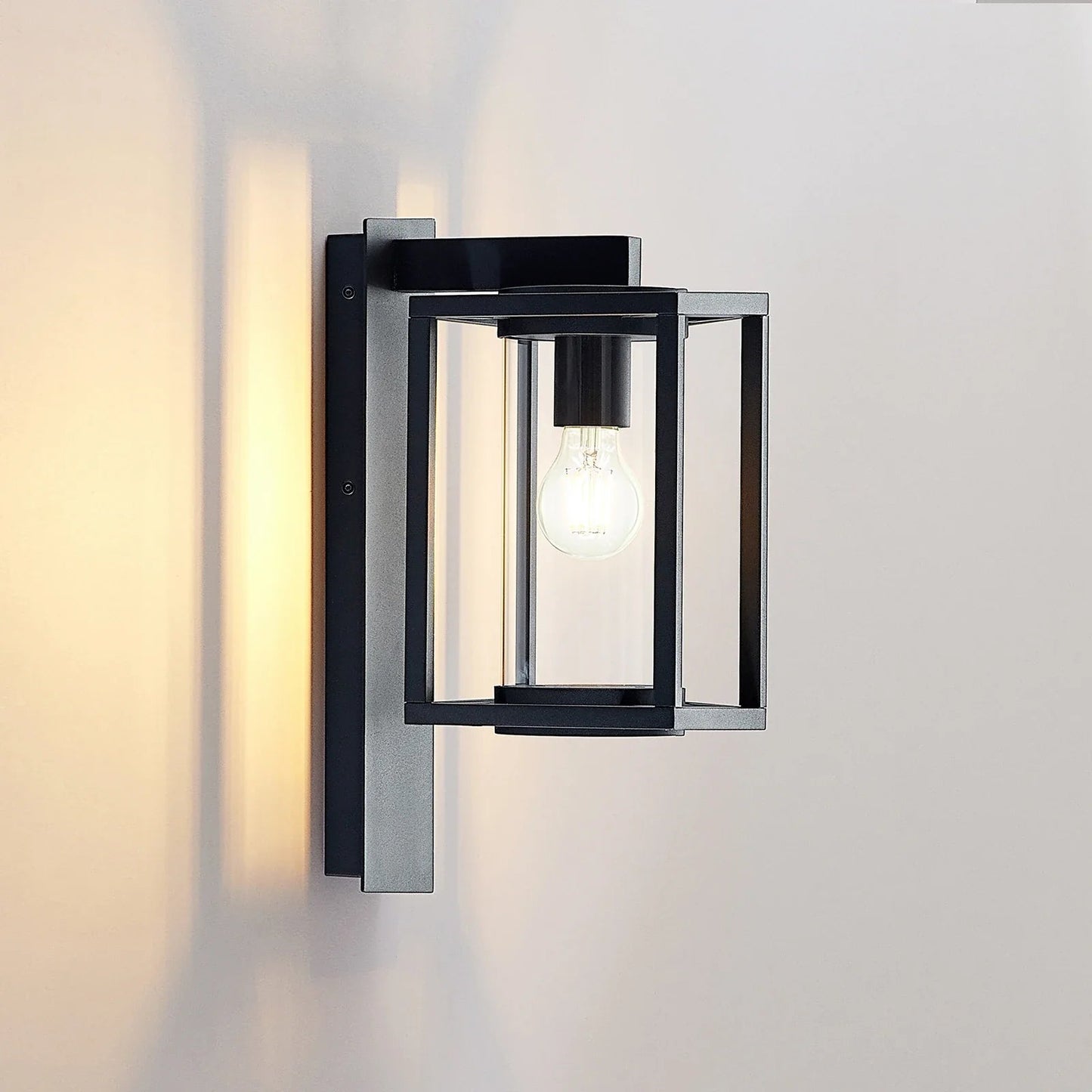 LumeGuard – lampa ogrodowa zewnętrzna z dyfuzorem szklanym 1