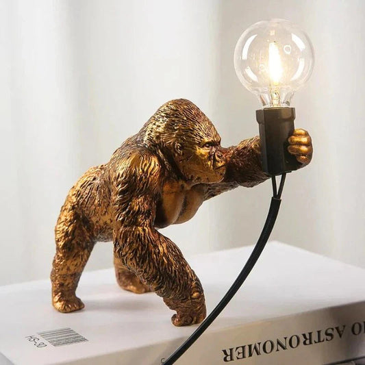 LumoGorilla – Lampa nocna z żywicy 0