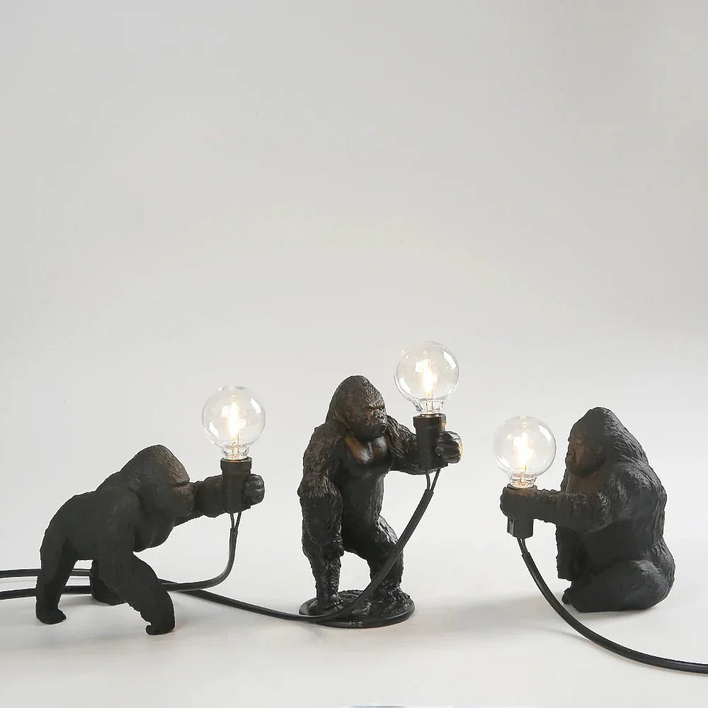 LumoGorilla – Lampa nocna z żywicy 10