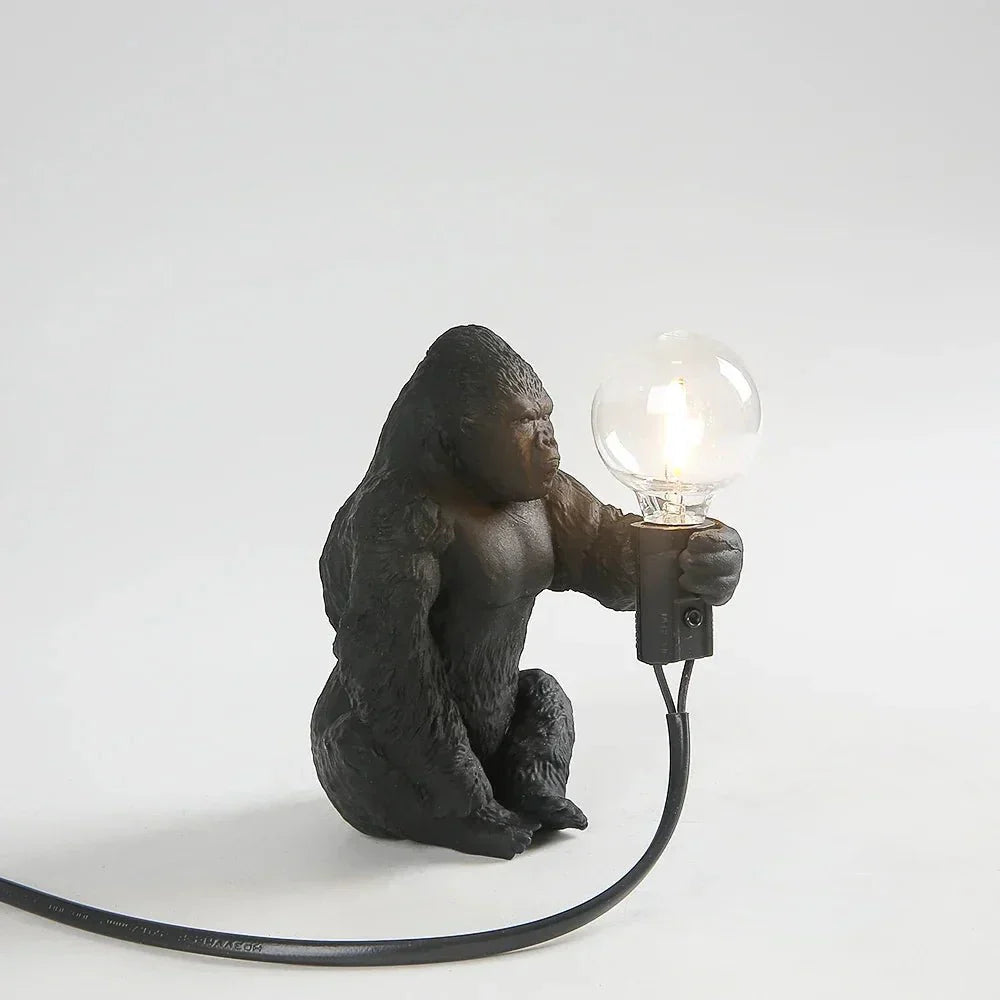 LumoGorilla – Lampa nocna z żywicy 11