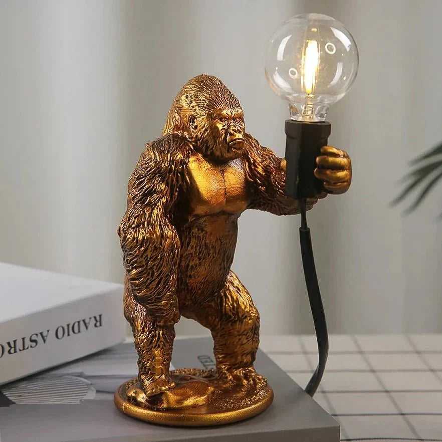LumoGorilla – Lampa nocna z żywicy 4