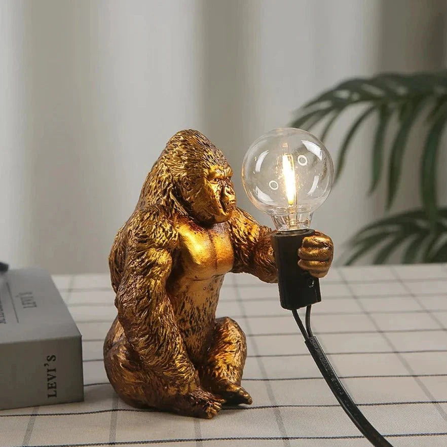 LumoGorilla – Lampa nocna z żywicy 5