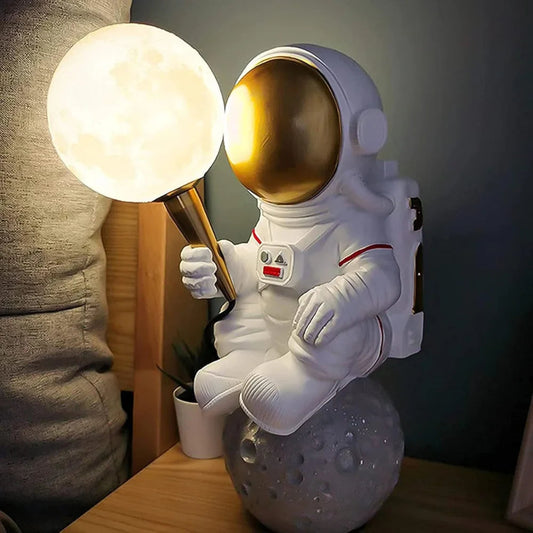 LunarGlow – Pływająca lampa stołowa z motywem astronauty 0