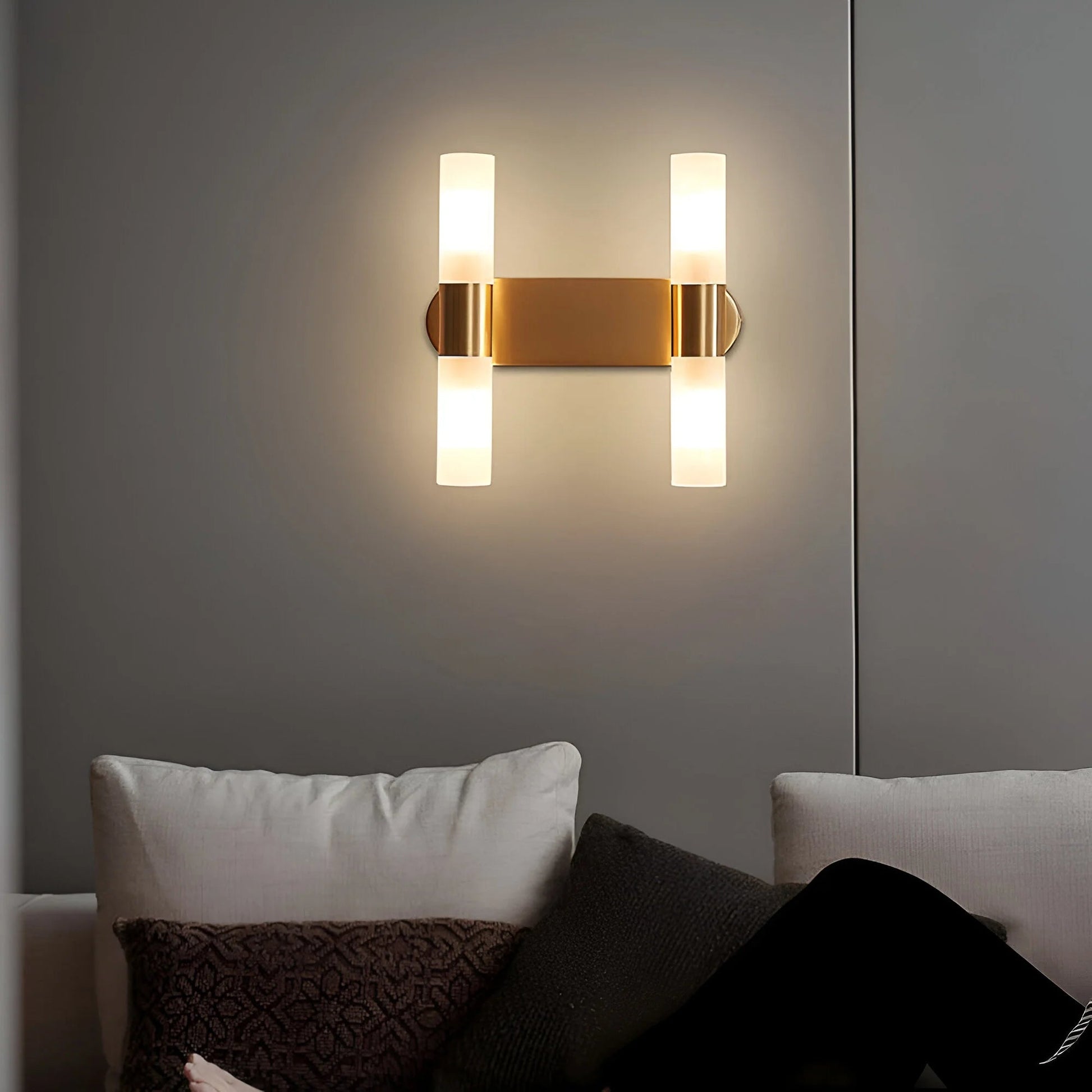 MiraLicht – Nowoczesna cylindryczna lampa ścienna 2