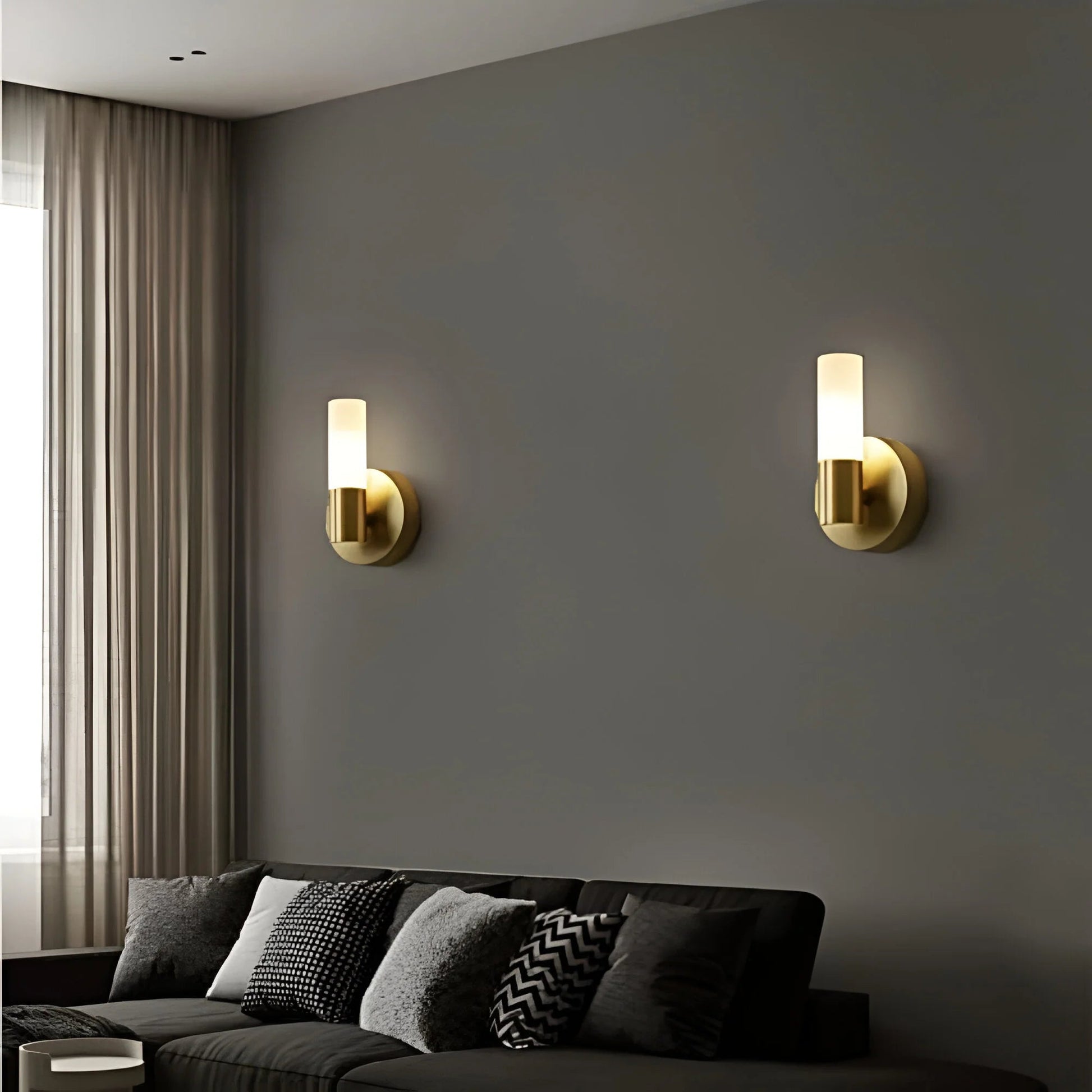 MiraLicht – Nowoczesna cylindryczna lampa ścienna 4