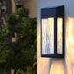 SolarGlow – zewnętrzna wodoodporna lampa ścienna zasilana energią słoneczną 2