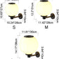 SunAura – Zewnętrzna lampa ogrodowa zasilana energią słoneczną 5
