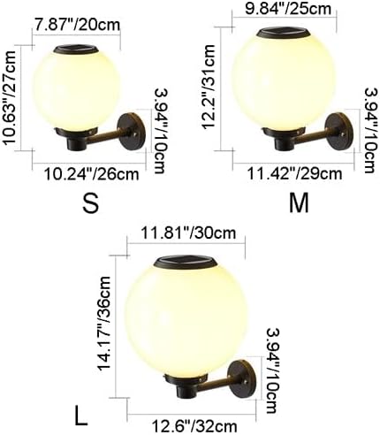 SunAura – Zewnętrzna lampa ogrodowa zasilana energią słoneczną 5